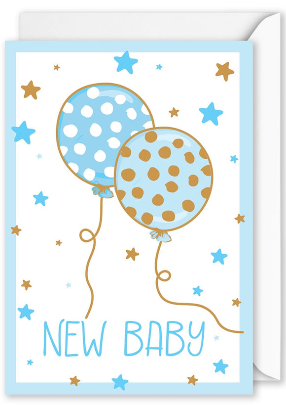 Card Rectangle  |  New Baby Blue