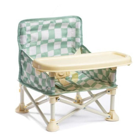 Convertible Baby Chair  |  Sage Gingham
