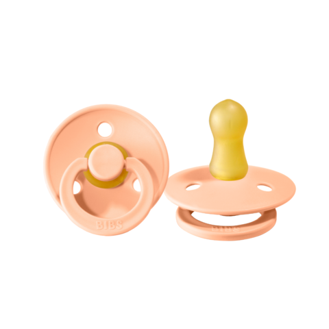 Bibs Dummies Twin Pack  |  Peach Sunset