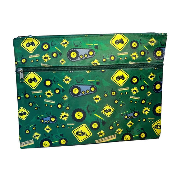 Pencil Case Large  |  Green Tractor