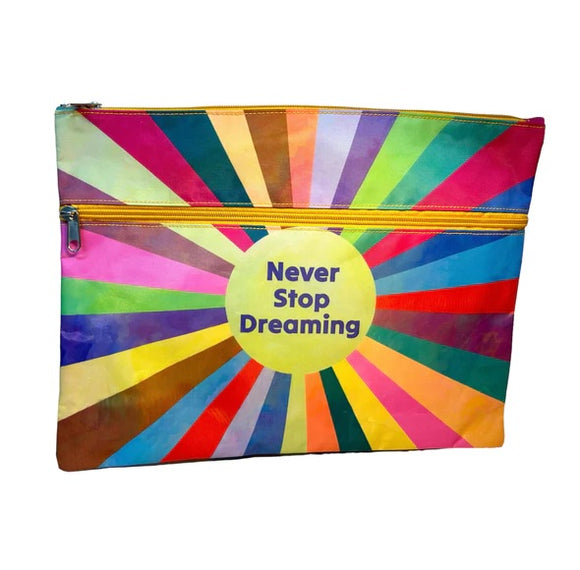 Pencil Case Large  |  Never Stop Dreaming