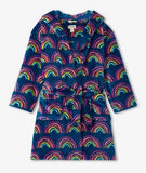 Hatley Fleece Dressing Gown  |  Rainbow