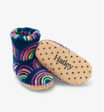 Hatley Fleece Slippers  |  Rainbow