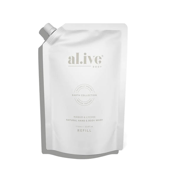 al.ive Hand & Body Wash Refill  |  Mango & Lychee