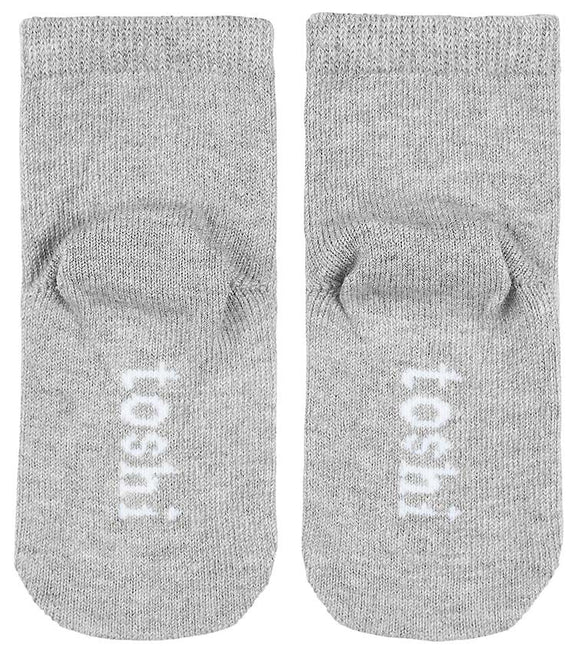 Toshi Organic Dreamtime Baby Socks  |  Ash