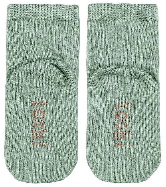 Toshi Organic Dreamtime Baby Socks  |  Jade