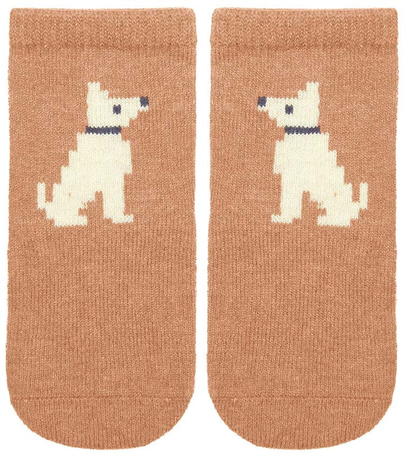 Toshi Organic Baby Socks  |  Puppy