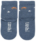 Toshi Organic Baby Socks  |  Space Race