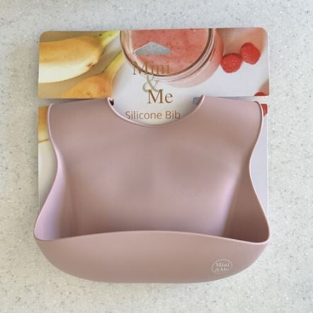 Mini & Me Silicone Bib  |  Cherry