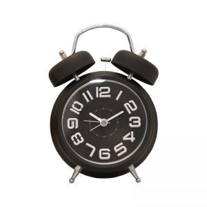 Harper Bee Alarm Clock  |  Matte Black