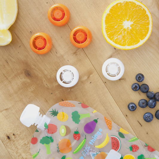 Sinchies Replacement Pouch Lids 5pk  |  White