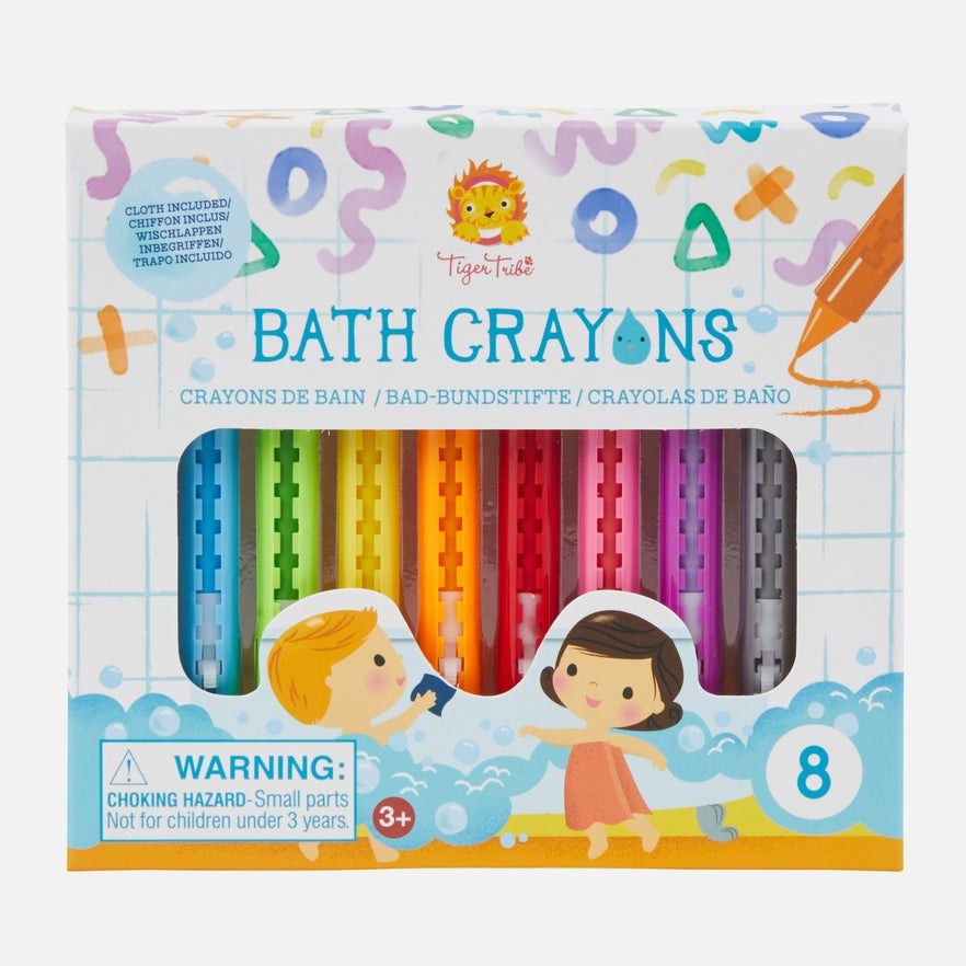 Tiger Tribe Bath Crayon Set