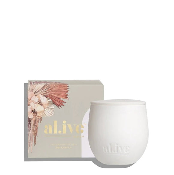 al.ive Body Candle  |  Sweet Dewberry & Clove