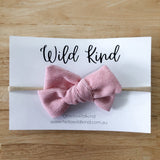 Wild Kind Florence Cord Bow Headband