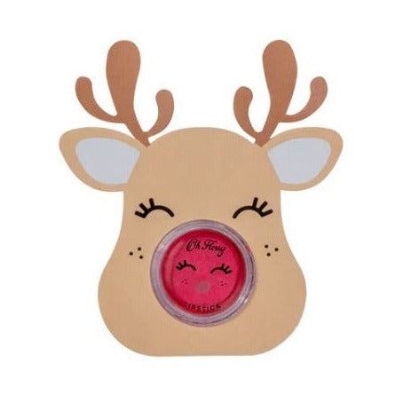 Oh Flossy Lipstick Stocking Stuffer  |  Rudolph
