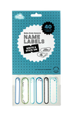 Spencil Write & Stick On Name Labels
